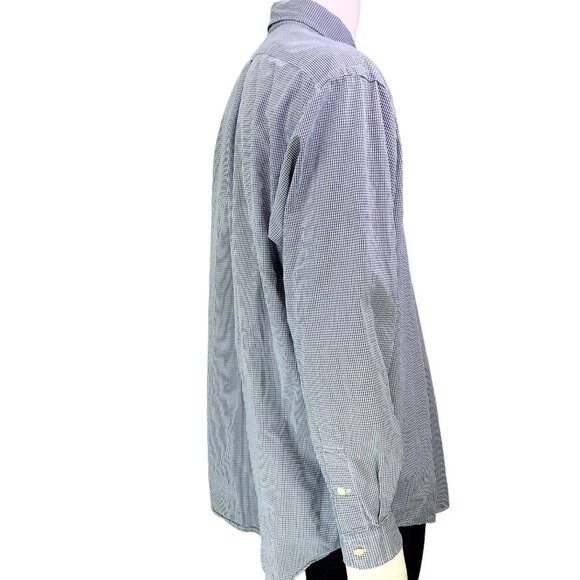 Ralph Lauren Mens Shirt Blake Fit Oversized Button Blue Gingham Check Size XL - Picture 6 of 12